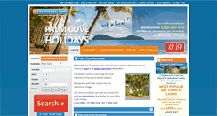 Desktop Screenshot of palmcoveinfo.com